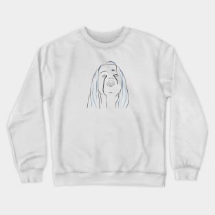 Crying Crewneck Sweatshirt